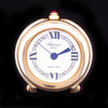 Chopard Gold Tone Table Desk Alarm Clock
