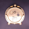 Chopard Gold Tone Table Desk Alarm Clock