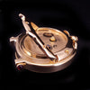 Chopard Gold Tone Table Desk Alarm Clock
