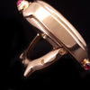 Chopard Gold Tone Table Desk Alarm Clock