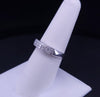 Elegant Diamond Pavé Band Ring  in White Gold in 14K White Gold