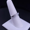 Elegant Diamond Pavé Band Ring  in White Gold in 14K White Gold
