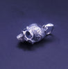 Memento Mori Skull Amulet in Sterling Silver 925