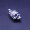 Memento Mori Skull Amulet in Sterling Silver 925