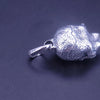 Memento Mori Skull Amulet in Sterling Silver 925
