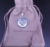 David Yurman Petrvs Wolf Amulet Sterling Silver with Black Diamonds