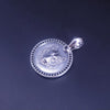 David Yurman Petrvs Wolf Amulet Sterling Silver with Black Diamonds