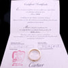 Cartier LOVE  Ring, Classic Model 18K Yellow Gold