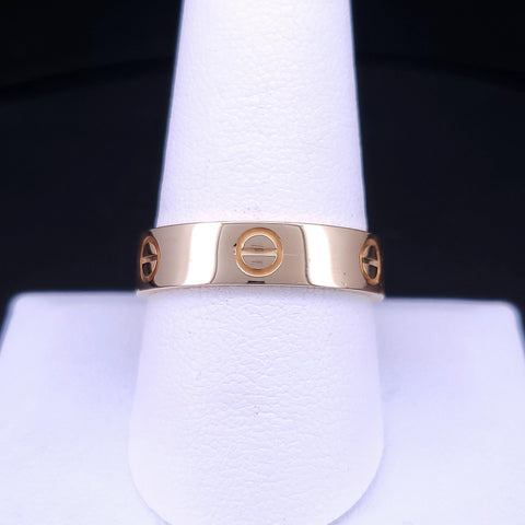 Cartier LOVE  Ring, Classic Model 18K Yellow Gold