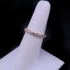 Tiffany Jazz Band Ring In 18k Rose Gold With Diamonds