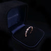 Tiffany Jazz Band Ring In 18k Rose Gold With Diamonds