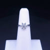 Tiffany & Co. Platinum 0.50ct VS-2 G Color Flower Diamond Ring Size 5.5