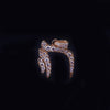Custom Made Chai Pendant in 14K Yellow Gold with Diamonds
