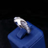 David Yurman Crossover Ring, Sterling Silver & 14K Gold, Size 5.5