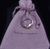 David Yurman Crossover Ring, Sterling Silver & 14K Gold, Size 5.5