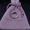 David Yurman Crossover Ring, Sterling Silver & 14K Gold, Size 5.5