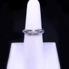David Yurman Cable Loop Band Ring Sterling Silver with Diamond Size 6.75