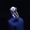 David Yurman Cable Pearl Ring with Diamonds, 2 Size Available