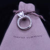 David Yurman Cable Pearl Ring with Diamonds, 2 Size Available