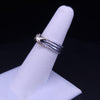 David Yurman Crossover Band Ring in Sterling Silver & 18K Yellow Gold