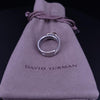 David Yurman Crossover Band Ring in Sterling Silver & 18K Yellow Gold
