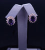 Amethyst & Diamond Three-Piece Jewelry Suite in 14K Gold