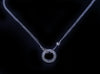 Cartier Love Pendant Necklace, 18K White Gold, 2 Brilliant-Cut Diamonds