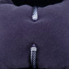David Yurman Cable Bracelet Sterling Silver with Amethyst and Diamonds, 5mm