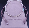 David Yurman  Sterling Silver Bracelet with Blue Topaz & Diamonds