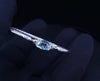 David Yurman  Sterling Silver Bracelet with Blue Topaz & Diamonds