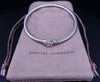 David Yurman Fleur-de-Lis Sterling Silver & 18K Yellow Gold Bangle Bracelet