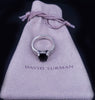 David Yurman Sterling Silver “Wheaton” Petite Ring with Diamonds & Black Onyx