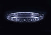 Tiffany Atlas Pierced Hinged Bracelet 18K White Gold Diamonds