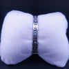 Tiffany Atlas Pierced Hinged Bracelet 18K White Gold Diamonds