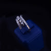 Antique 18K Yellow Gold Diamond Embrace Bypass USSR Ring