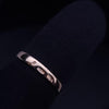 Antique 18K Yellow Gold Diamond Embrace Bypass USSR Ring