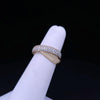 Tiffany & Co. Palomas Melody 18K Rose Gold Diamond Ring, Size 4