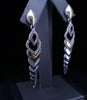 John Hardy Sterling Silver 18K Yellow Gold Long Drop Earrings