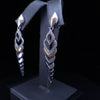 John Hardy Sterling Silver 18K Yellow Gold Long Drop Earrings