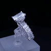 Radiant Majesty Lab Diamond Ring in 18K White Gold, Size