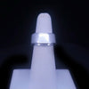 Mont Blanc  Sterling Silver 925 Rotating Ring, Size 5.5