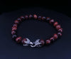 David Yurman Men's Spiritual Beads Bracelet with Tiger's Eye and Silver, 8mm,