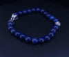 David Yurman Spiritual Beaded Bracelet for Men LAPIS LAZULI and Wave Bead