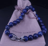 David Yurman Spiritual Beaded Bracelet for Men LAPIS LAZULI and Wave Bead