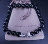 David Yurman Spiritual Beads Bracelet Sterling Silver with Black Onyx, 8mm