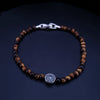 David Yurman Spiritual Beads Compass Bracelet in Tiger-Eye Onyx at Nordstrom