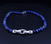 David Yurman Lapis Spiritual Bead Bracelet Silver Hamsa