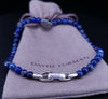 David Yurman Lapis Spiritual Bead Bracelet Silver Hamsa