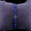 David Yurman Lapis Spiritual Bead Bracelet Silver Hamsa