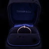 Tiffany & Co T Diamond Wire Band Ring in 18K Yellow Gold